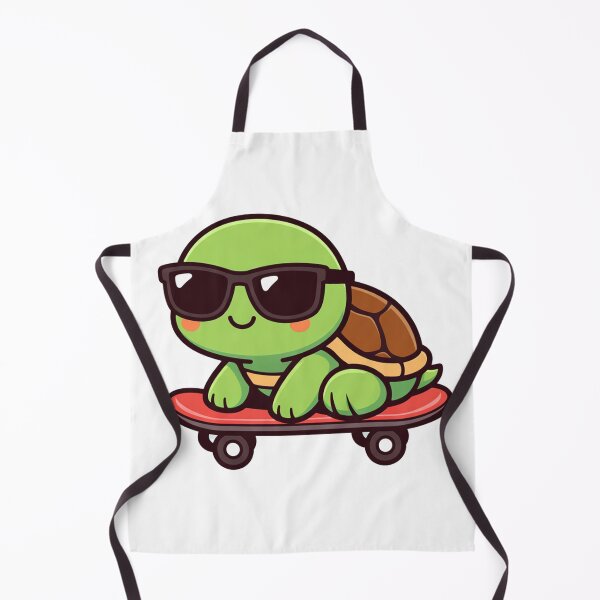 Item preview, Cool Turtle Skateboarding Cute Kawaii Tortoise With Sunglasses designed and sold by Owcomm.