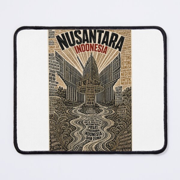 Item preview, Nusantara Indonesia Ibu Kota Archipelago Vision Heritage designed and sold by Places On Earth.