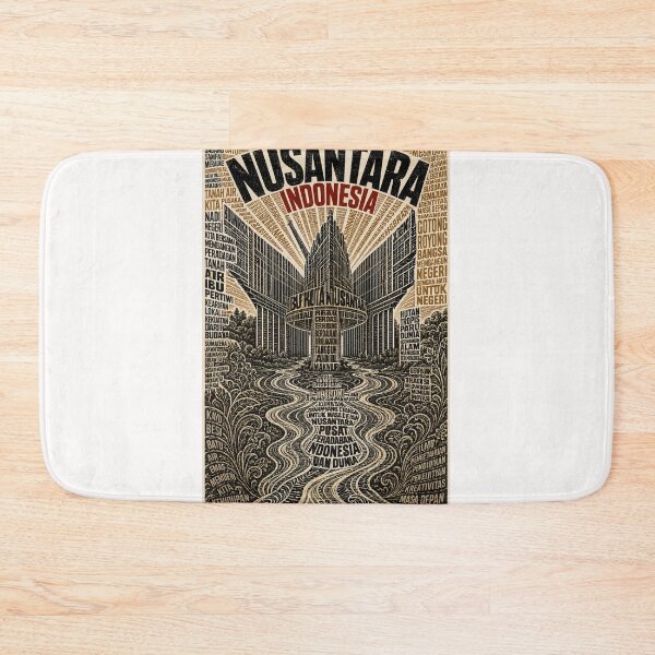 Item preview, Nusantara Indonesia Ibu Kota Archipelago Vision Heritage designed and sold by Places On Earth.