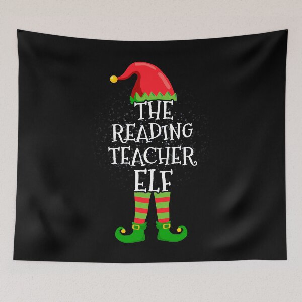 Item preview, Reading Teacher Elf Family Matching Christmas Group designed and sold by CosmoKitsch.