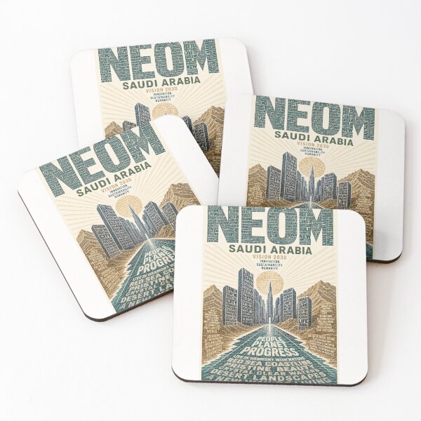 Item preview, NEOM Saudi Arabia Vision 2030 Red Sea Innovation designed and sold by Places On Earth.