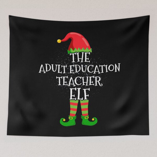 Item preview, Adult Education Teacher Elf Family Matching Christmas Group designed and sold by CosmoKitsch.
