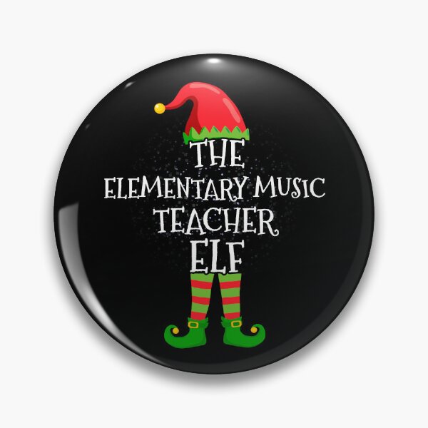 Item preview, Elementary Music Teacher Elf Family Matching Christmas Group designed and sold by CosmoKitsch.