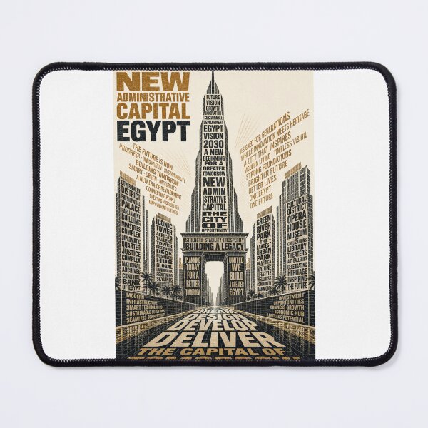 Item preview, New Administrative Capital Egypt Vision 2030 Cairo Future designed and sold by Places On Earth.