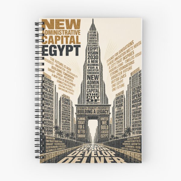 Item preview, New Administrative Capital Egypt Vision 2030 Cairo Future designed and sold by Places On Earth.