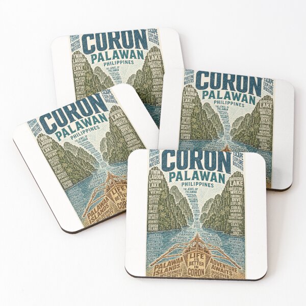 Item preview, Coron Palawan Philippines Kayangan Lake Tropical Paradise designed and sold by Places On Earth.