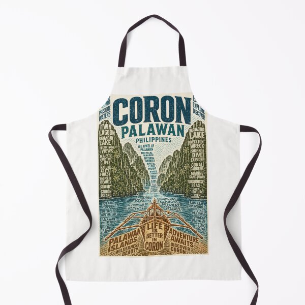 Item preview, Coron Palawan Philippines Kayangan Lake Tropical Paradise designed and sold by Places On Earth.