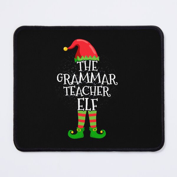 Item preview, Grammar Teacher Elf Family Matching Christmas Group designed and sold by CosmoKitsch.