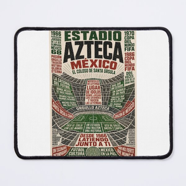 Item preview, Estadio Azteca Mexico Santa Úrsula Football Legends designed and sold by Places On Earth.