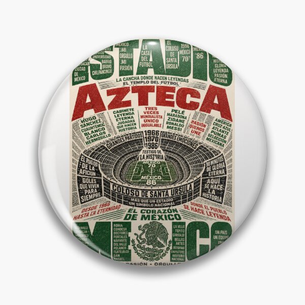 Item preview, Estadio Azteca CDMX Mexican Football Cathedral Legacy designed and sold by Places On Earth.
