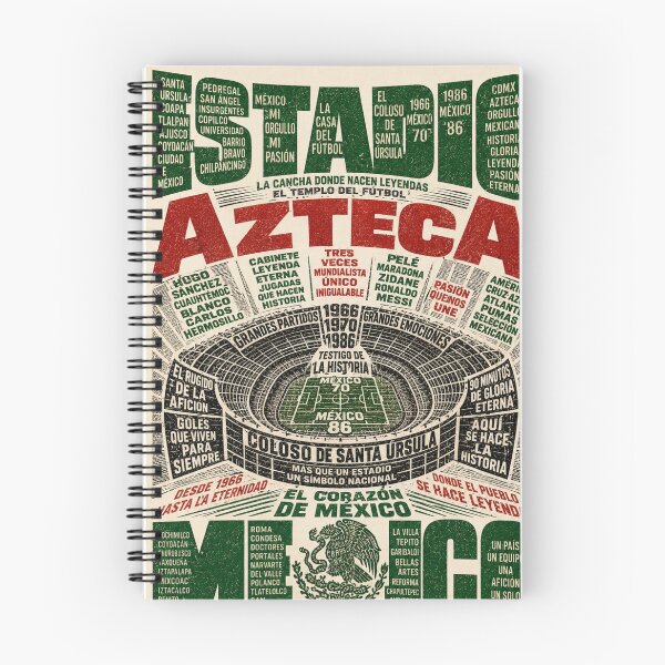 Item preview, Estadio Azteca CDMX Mexican Football Cathedral Legacy designed and sold by Places On Earth.