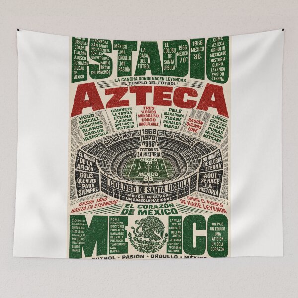 Item preview, Estadio Azteca CDMX Mexican Football Cathedral Legacy designed and sold by Places On Earth.