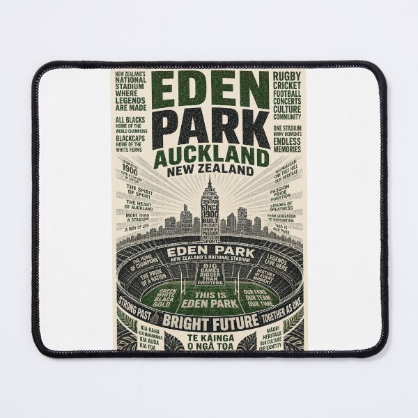 Item preview, Eden Park Auckland New Zealand All Blacks Stadium Legacy designed and sold by Places On Earth.