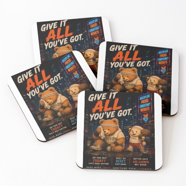 Item preview, TOTO & MONGI – Give It All You’ve Got designed and sold by bubuandfriends.