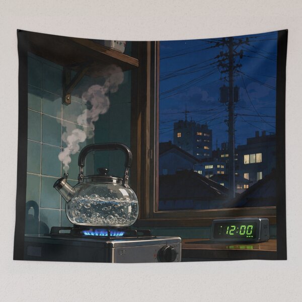 Item preview, Midnight Kitchenette - 80s Anime designed and sold by bapupa.