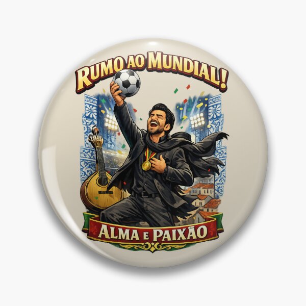 Item preview, Portugal World Cup Passion Football Fan designed and sold by Retro Arabica.