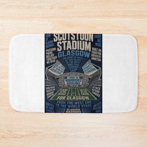 Item preview, Scotstoun Stadium Glasgow Warriors Rugby Heritage West End designed and sold by Aryabek.