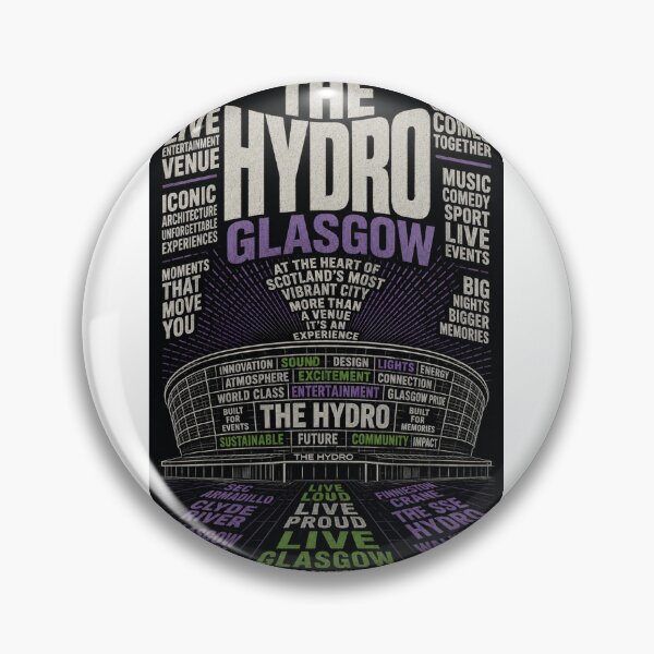 Item preview, OVO Hydro Glasgow Scotland Entertainment Landmark Clyde Waterfront designed and sold by Aryabek.