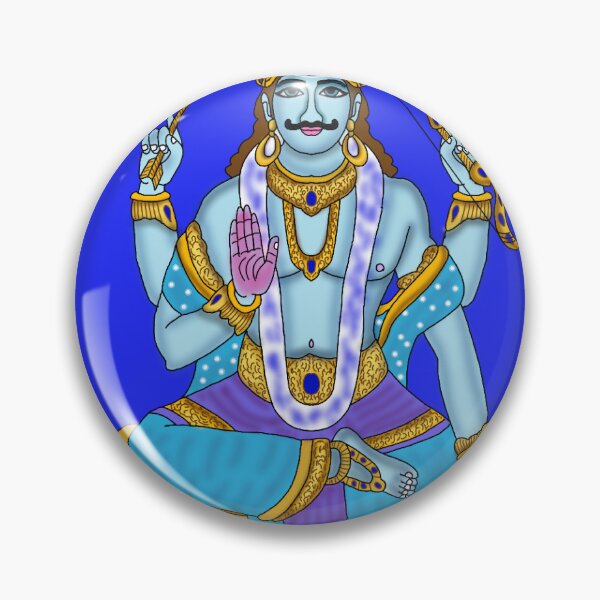 Item preview, Lord Shani in Indian Astrology | Divine Digital Artwork Illustration designed and sold by Harshit_Digital_Arts.