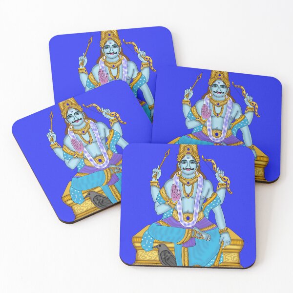 Item preview, Lord Shani in Indian Astrology | Divine Digital Artwork Illustration designed and sold by Harshit_Digital_Arts.
