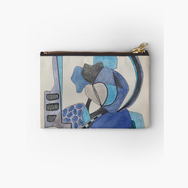 Item preview, Blue Biomorphic Structure designed and sold by ZEYVIL.