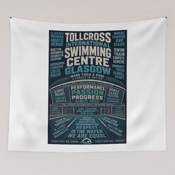 Item preview, Tollcross International Swimming Centre Glasgow Aquatic Legacy designed and sold by Aryabek.