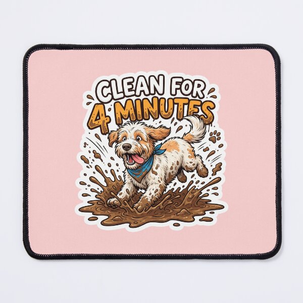 Item preview, Funny Muddy Dog Bath Time Meme designed and sold by pradeepvisuals.