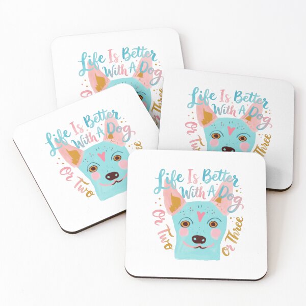 Item preview, Life Is Better With A Dog Or Two Or Three Multiple Dog Owner designed and sold by RetroMini2026.