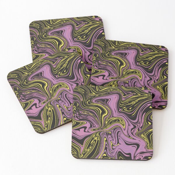 Item preview, Neon Liquid Marble Swirl Abstract designed and sold by Fullspace.