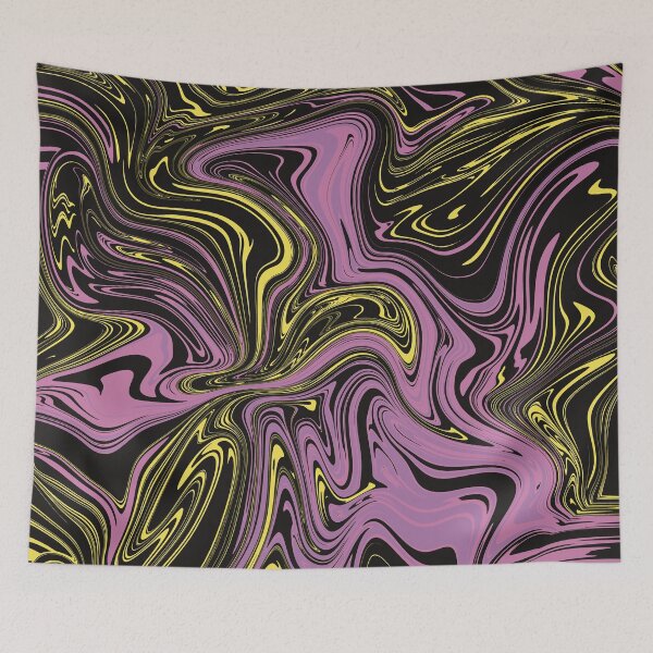 Item preview, Neon Liquid Marble Swirl Abstract designed and sold by Fullspace.