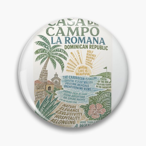 Item preview, Casa de Campo La Romana Dominican Republic Caribbean Escape designed and sold by Aryabek.