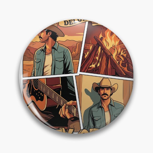 Item preview, Retro Western Cowboy Acoustic Guitar Don't Mind If I Do designed and sold by TopKult.