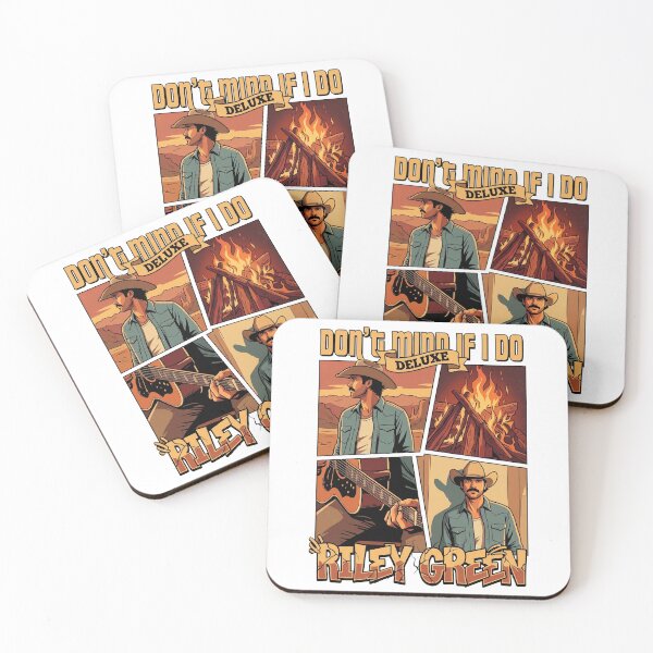 Item preview, Retro Western Cowboy Acoustic Guitar Don't Mind If I Do designed and sold by TopKult.