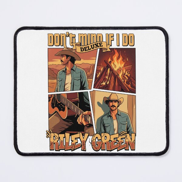 Item preview, Retro Western Cowboy Acoustic Guitar Don't Mind If I Do designed and sold by TopKult.