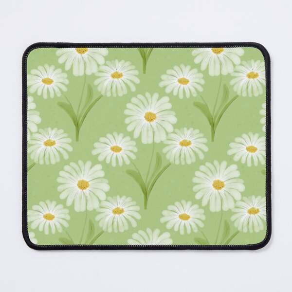 Item preview, Daisies, lazy summer days pattern, daisy chains designed and sold by OhNoNotAgain42.