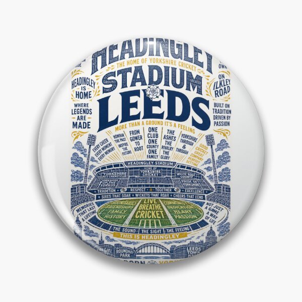 Item preview, Headingley Stadium Leeds Yorkshire Cricket Heritage designed and sold by Aryabek.