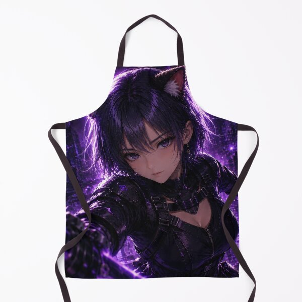 Item preview, REI – Neon Strike Catgirl | Cyberpunk Anime Warrior designed and sold by RinaWorksJP.