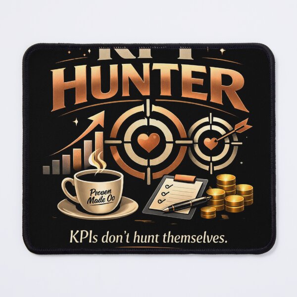 Item preview, KPI Hunter Funny Work Meme Corporate Office Humor designed and sold by Echo_Lane.