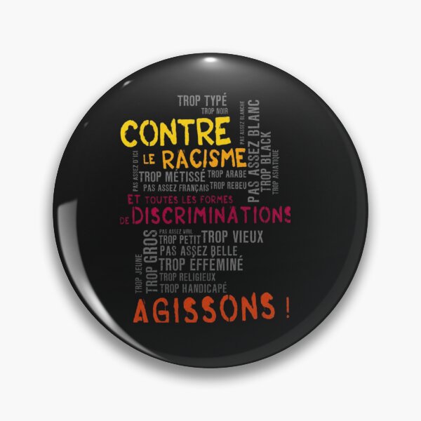 Item preview, against racism designed and sold by Djamel1706.