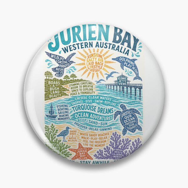 Item preview, Jurien Bay Western Australia Turquoise Coast Paradise Escape designed and sold by Aryabek.