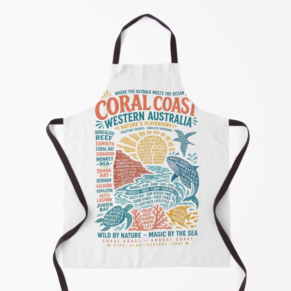 Item preview, Coral Coast Western Australia Ningaloo Reef Marine Adventure designed and sold by Aryabek.