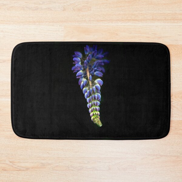 Item preview, Violet flower on black background designed and sold by olena2552.
