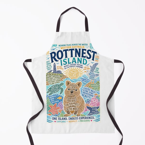 Item preview, Rottnest Island Wadjemup Western Australia Quokka Paradise designed and sold by Aryabek.