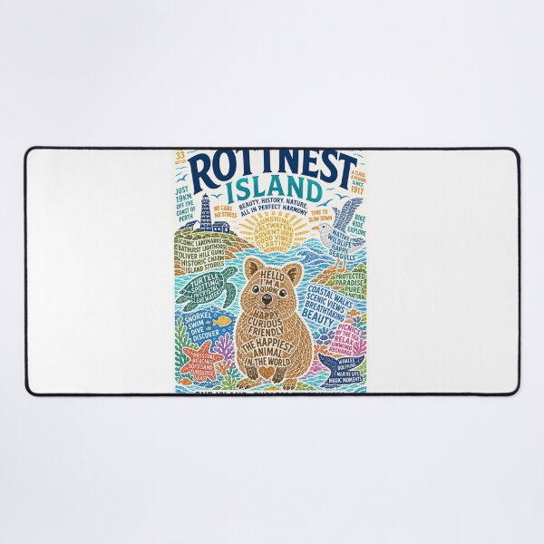 Item preview, Rottnest Island Wadjemup Western Australia Quokka Paradise designed and sold by Aryabek.