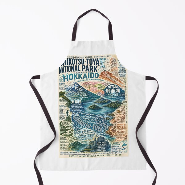 Item preview, Shikotsu-Toya National Park Hokkaido Volcanic Lake Wonderland designed and sold by Aryabek.