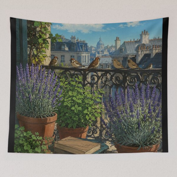 Item preview, Garden Fire Escape - 90s Anime designed and sold by bapupa.