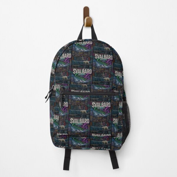 Item preview, Svalbard Norway Arctic Frontier Northern Lights Wilderness designed and sold by Aryabek.