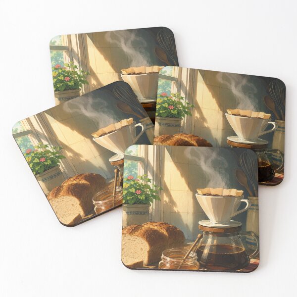 Item preview, Morning Brew Nook - 90s Anime Aesthetic Art designed and sold by bapupa.