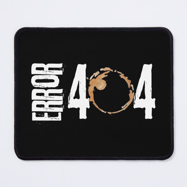 Item preview, Funny Coffee Stain for Coffee Lovers 404 Error Coffee not Found designed and sold by Artycom.