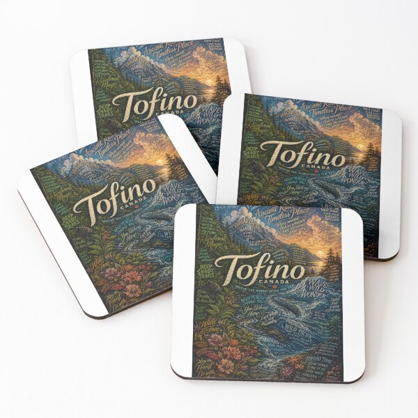 Item preview, Tofino British Columbia Pacific Rim Rainforest Escape designed and sold by Aryabek.